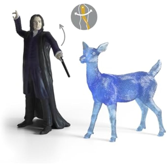 42683 PROFESSOR SNAPE & PATRONUS, FROM 6 YEARS, WIZARDING WORLD FIGURE, 16 X 11 X 18 CM - Image 4